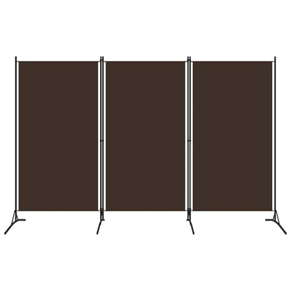 Paravento a 3 Pannelli Marrone 260x180 cm | homemem39