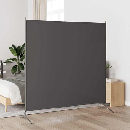 Paravento Antracite 175x180 cm in Tessuto | homemem39