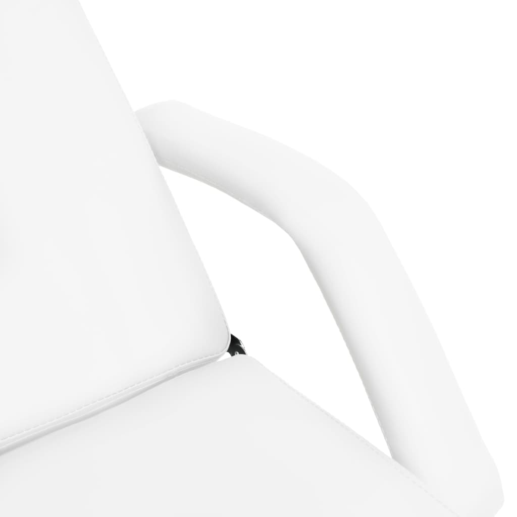 Lettino da Massaggio Bianco 180x62x(87-112) cm | homemem39