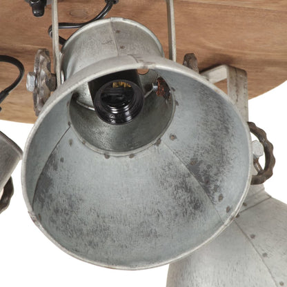 Lampada a Sospensione Industriale 25 W Argento 42x27cm E27 | homemem39