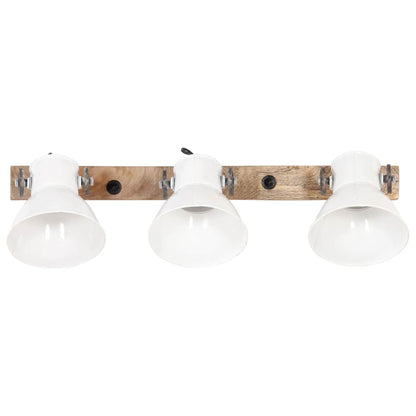 Lampada da Parete in Stile Industriale Bianca E27