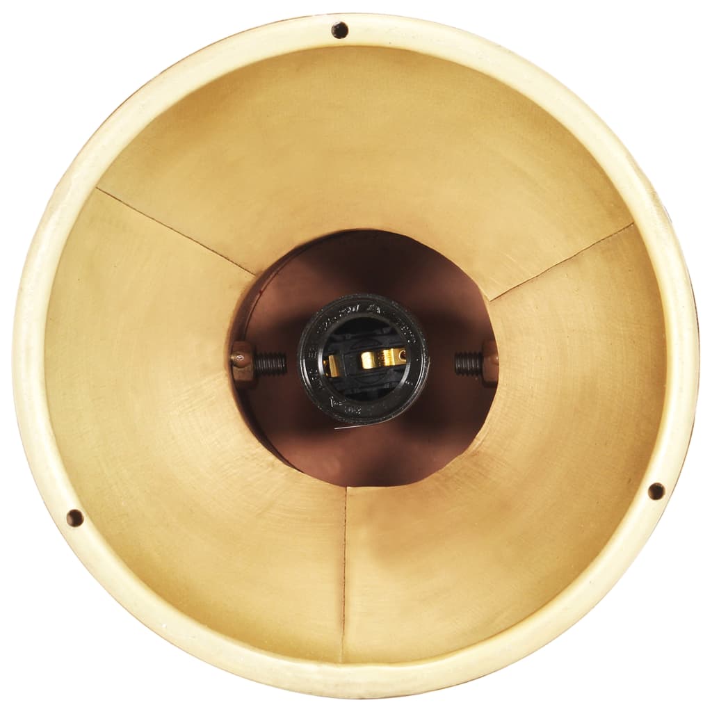 Lampada a Sospensione Industriale 25 W Ottone Rotonda 19 cm E27