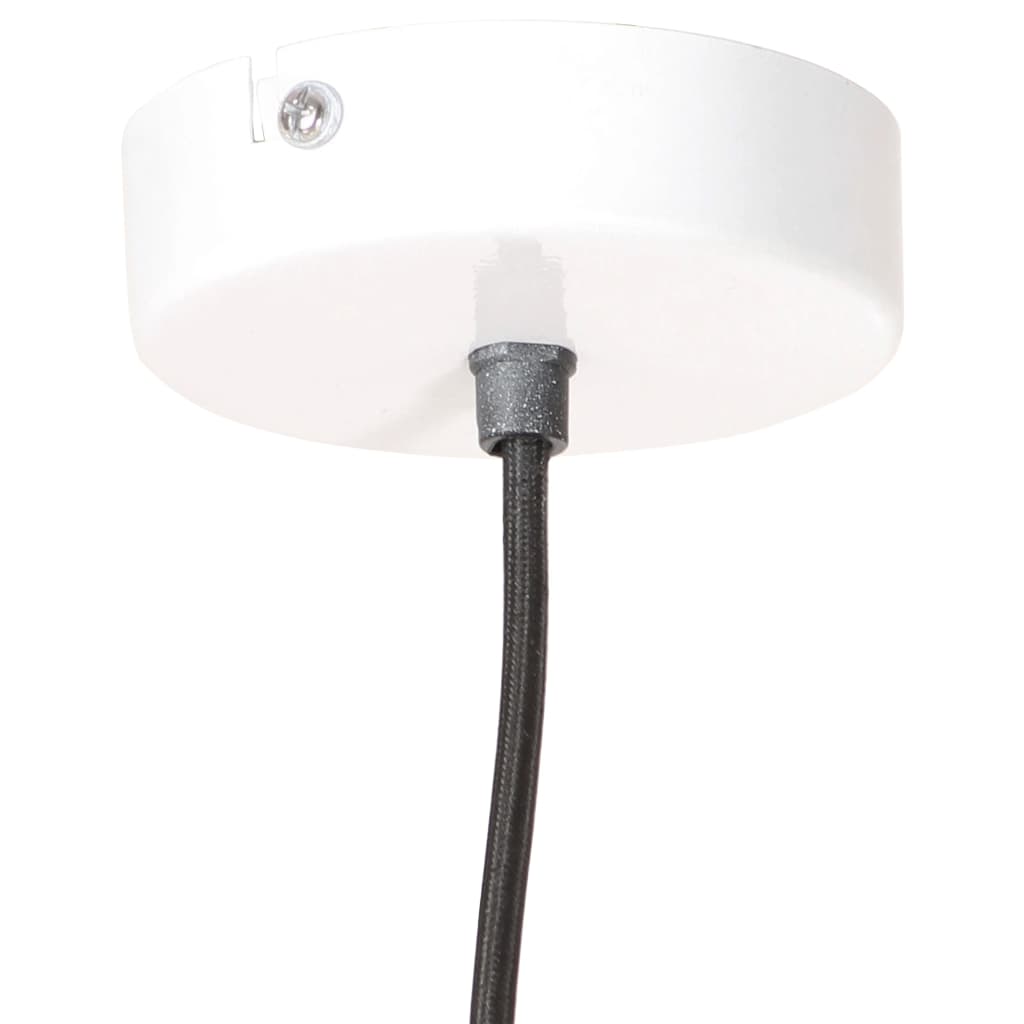 Lampada a Sospensione Industriale 25 W Bianca Rotonda 19 cm E27 | homemem39