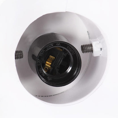 Lampada a Sospensione Industriale 25 W Bianca Rotonda 19 cm E27 | homemem39