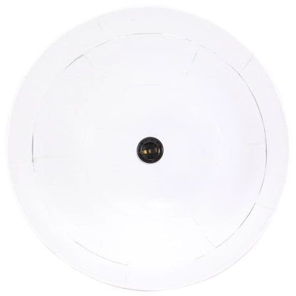 Lampada Industriale Vintage 25 W Bianca Rotonda 41 cm E27 - homemem39