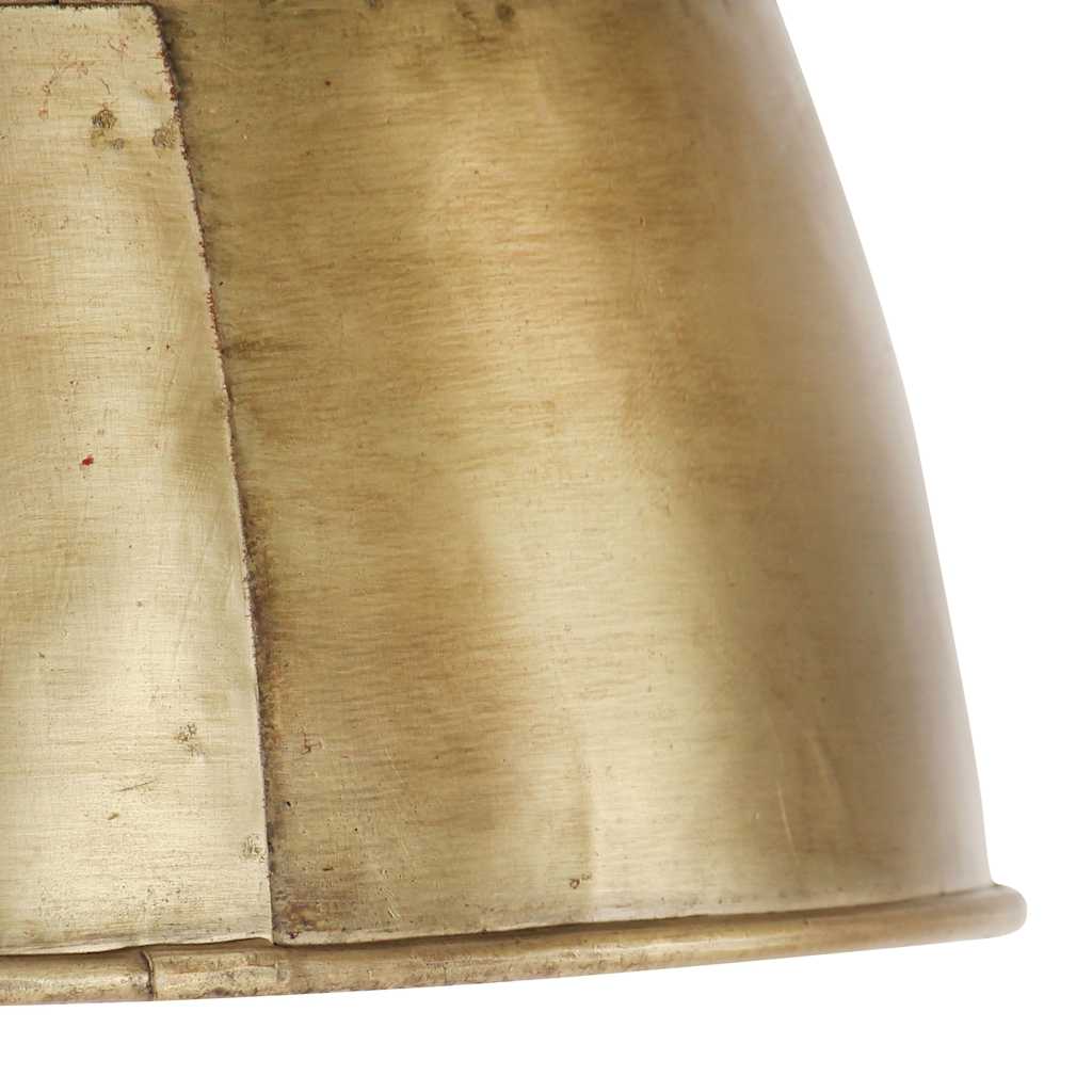 Lampada Industriale Vintage 25 W Ottone Rotonda 31 cm E27