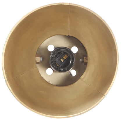 Lampada da Scrivania Industriale Ottone Rotonda 58x18x90 cm E27 | homemem39
