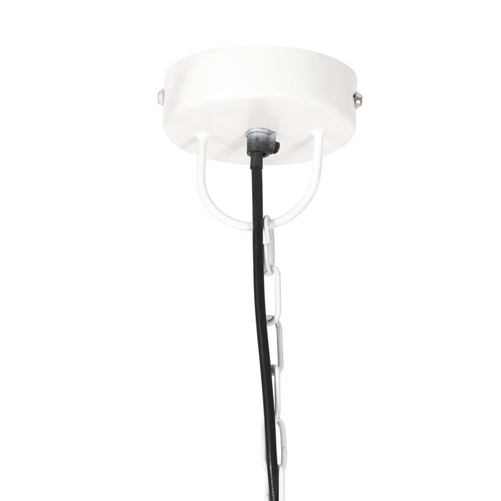 Lampada a Sospensione 25 W Bianca Rotonda 48 cm E27