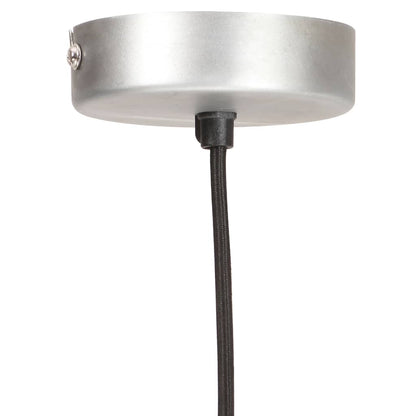 Lampada a Sospensione 25 W Argento Rotonda 28,5 cm E27