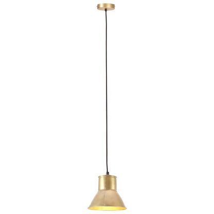 Lampada a Sospensione 25 W Ottone Rotonda 17 cm E27