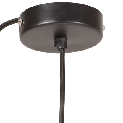 Lampada a Sospensione 25 W Nera Rotonda 17 cm E27 | homemem39