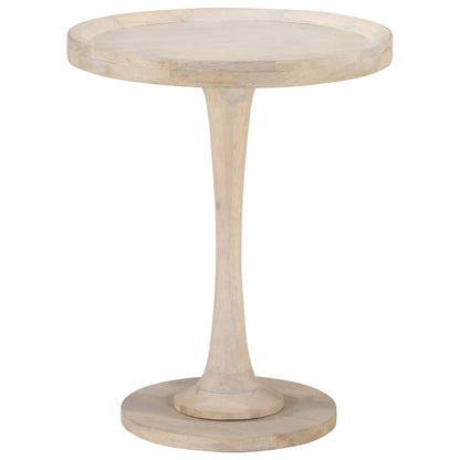 Tavolino di Servizio Ø60x75 cm in Legno Massello di Mango | homemem39