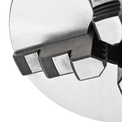 Mandrino per Tornio a 4 Griffe Autocentrante 160 mm in Acciaio - homemem39