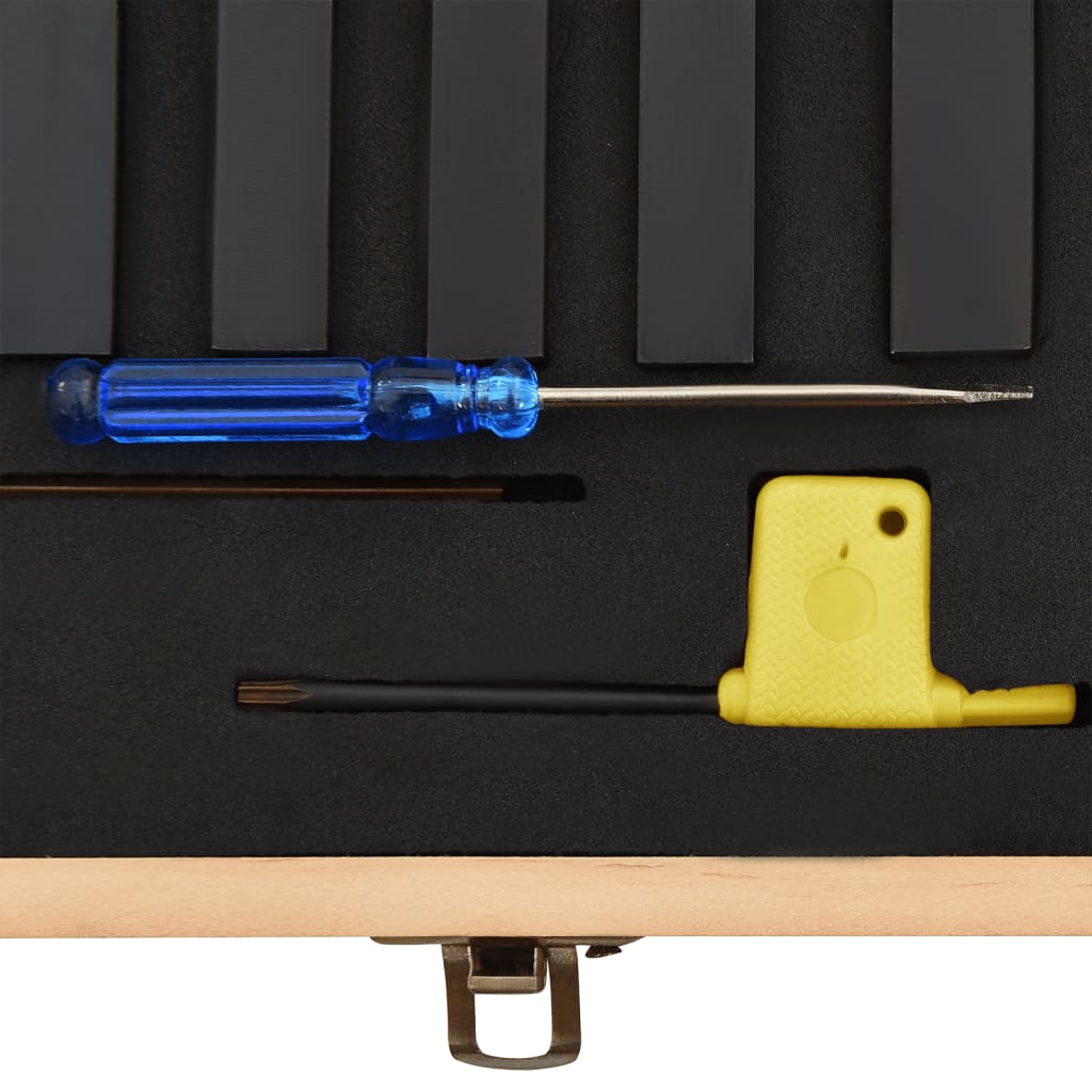 Set di Utensili Indicizzabili per Tornitura 12 pz 12x12 mm 80mm - homemem39