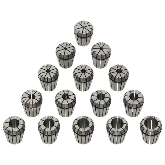 Pinze per Colletti ER25 Set Utensili per Tornitura 15 pz - homemem39