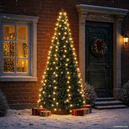Rete di Luci per Albero di Natale con 250 LED 250 cm