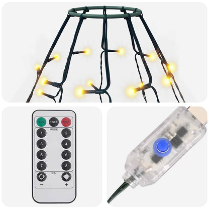 Rete di Luci per Albero di Natale con 250 LED 250 cm