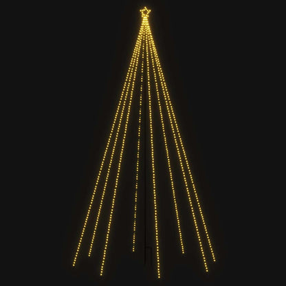Albero di Natale Cascata Luci LED Interni Esterni 400 LED 2,5 m | homemem39