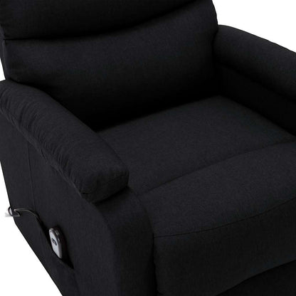 Poltrona Alzapersona Nera in Tessuto - homemem39