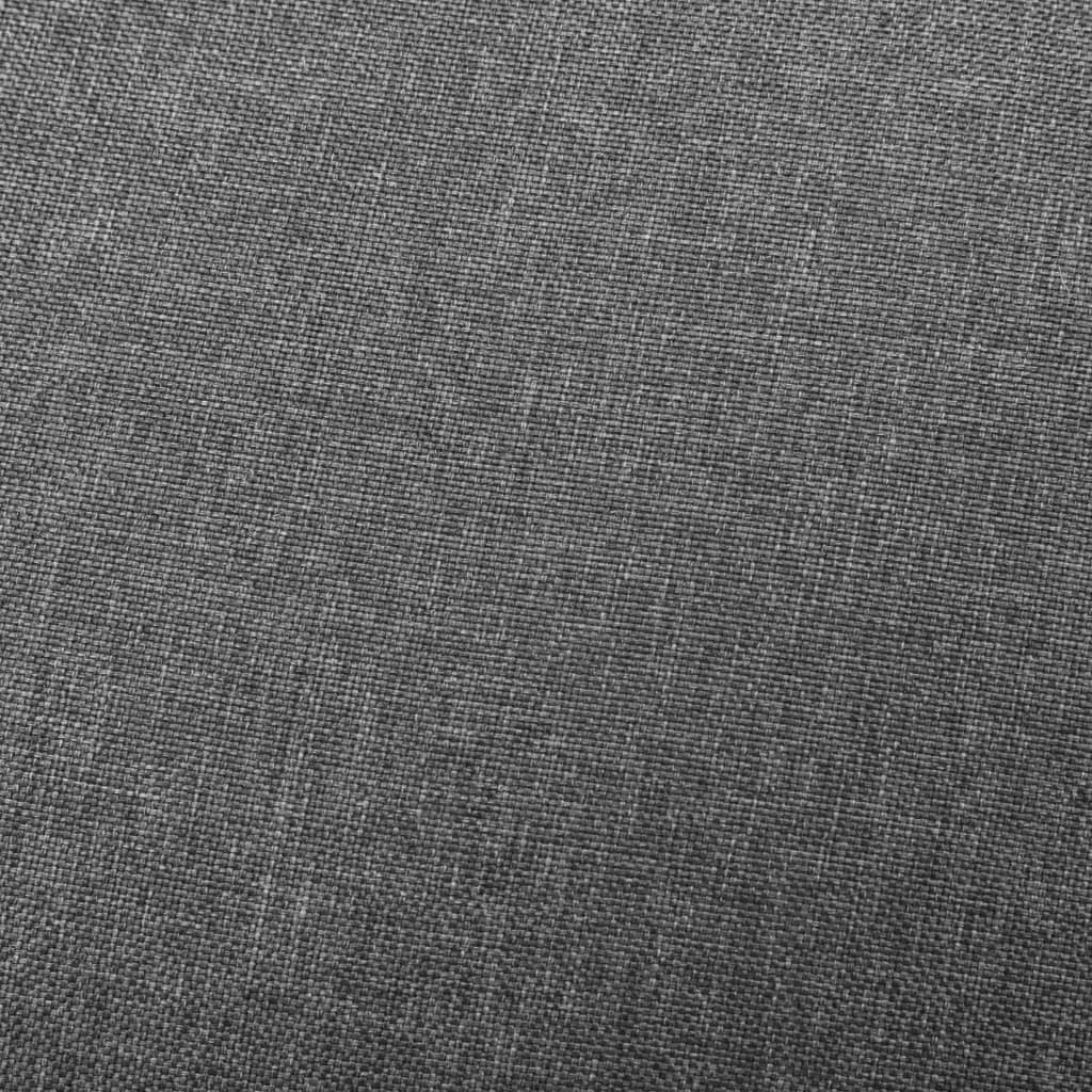 Poltrona Massaggiante Reclinabile Grigio Chiaro in Tessuto