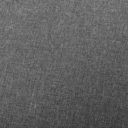Poltrona Massaggiante Reclinabile Grigio Chiaro in Tessuto