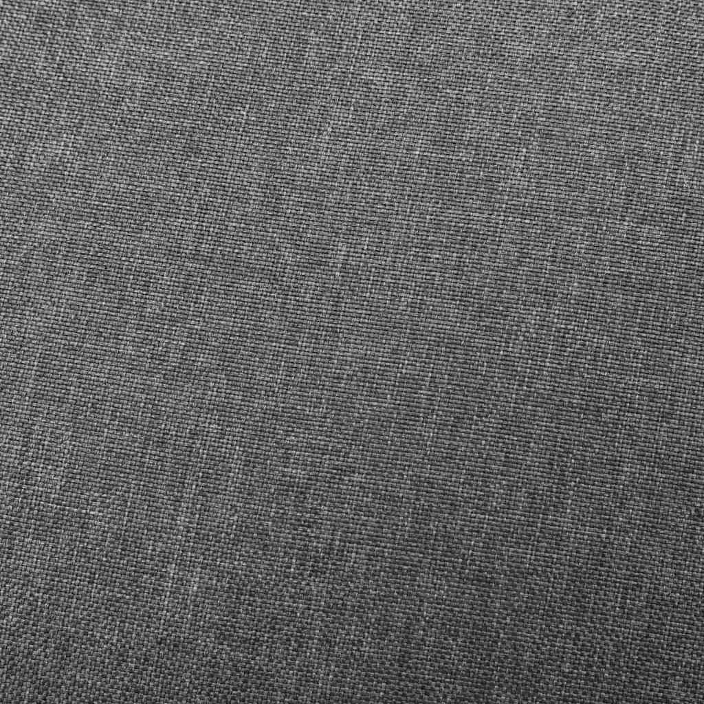 Poltrona Massaggiante Reclinabile Grigio Chiaro in Tessuto