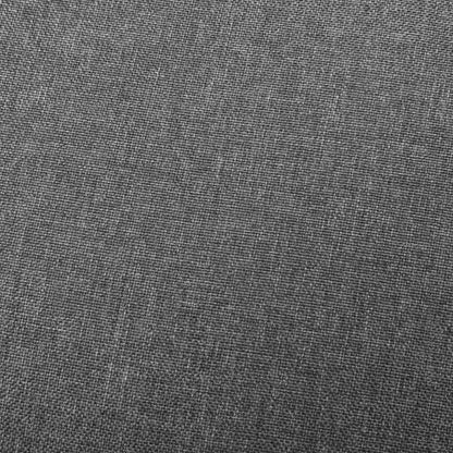 Poltrona Massaggiante Reclinabile Grigio Chiaro in Tessuto