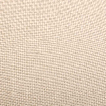 Poltrona Massaggiante Reclinabile Crema in Tessuto