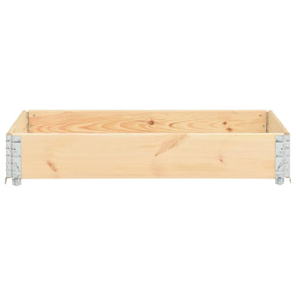 Fioriera Rialzata 80x120 cm in Legno Massello di Pino | homemem39