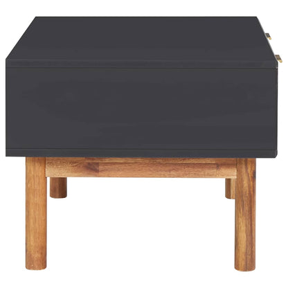 Tavolino da Salotto 90x50x40 cm Legno Massello di Acacia e MDF