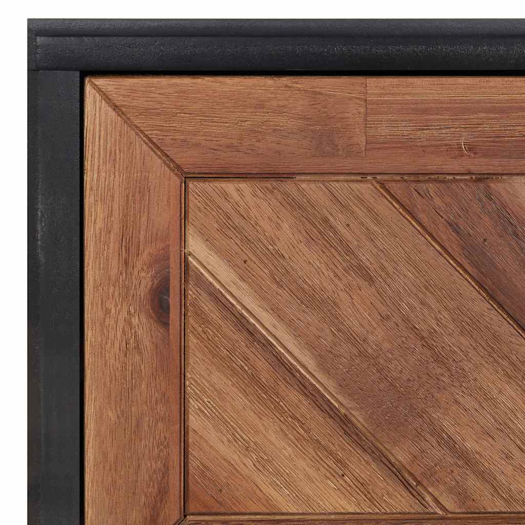 Tavolino da Salotto 90x50x40 cm Legno Massello di Acacia e MDF