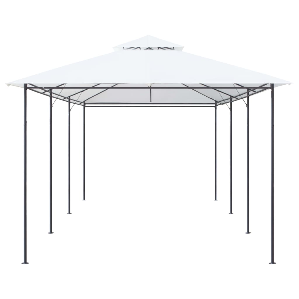 Gazebo 600x298x270 cm Bianco 180g/m² - homemem39