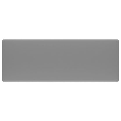 Lavabo con Troppopieno Cubico Grigio Opaco 41x41 cm in Ceramica | homemem39