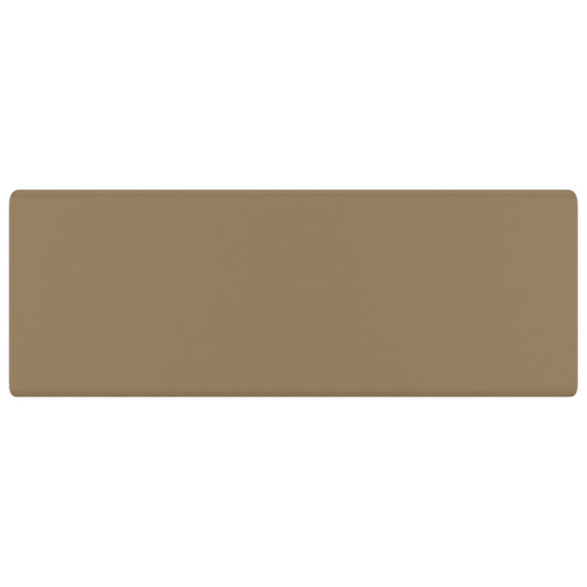 Lavabo Troppopieno Quadrato Crema Opaco 41x41cm Ceramica - homemem39