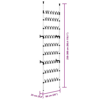 Scarpiera Telescopica con Aste in Alluminio