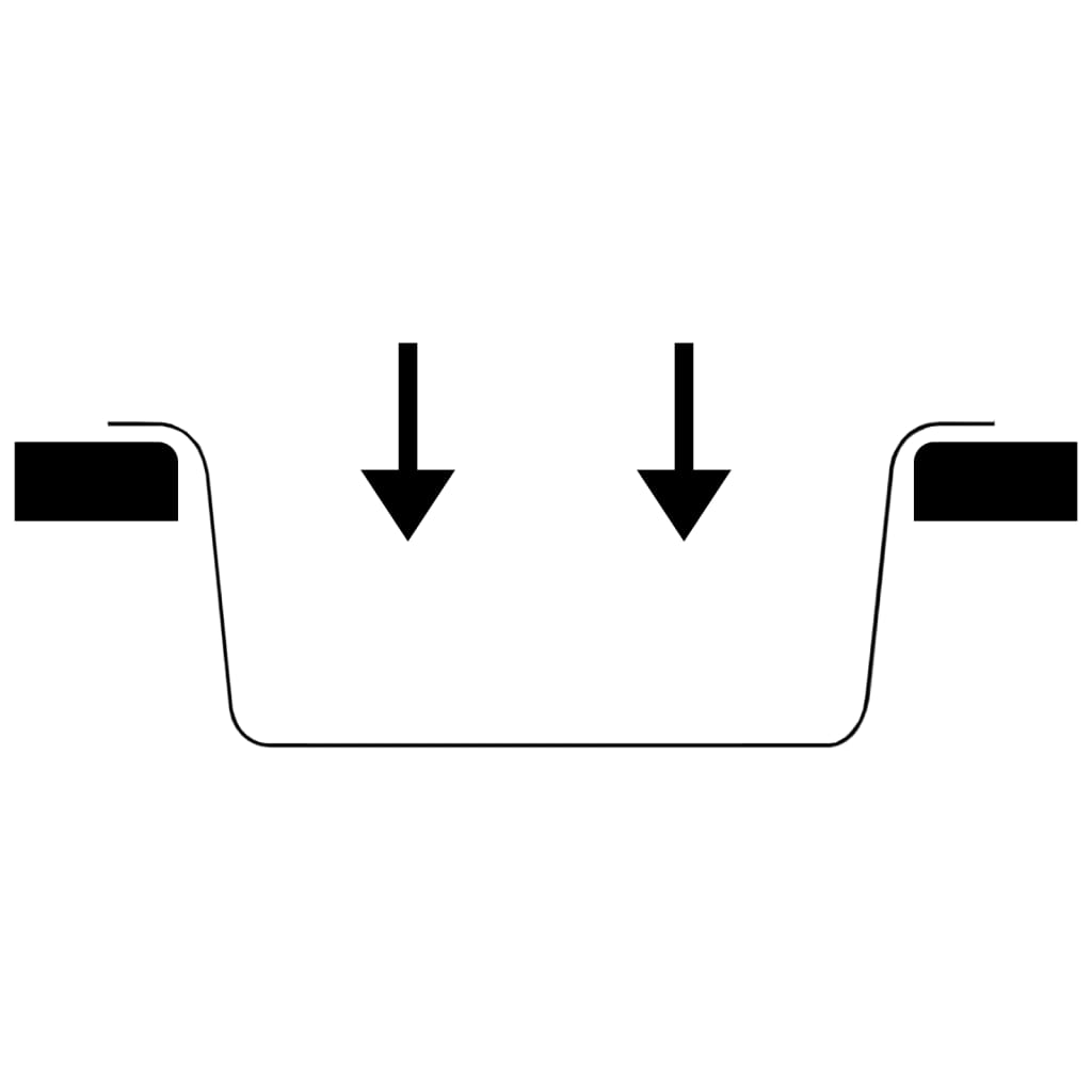 Lavello da Cucina con Foro Troppopieno Grigio in Granito