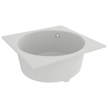 Lavello da cucina Bianco 48 x 48 x 20.5 cm Granito