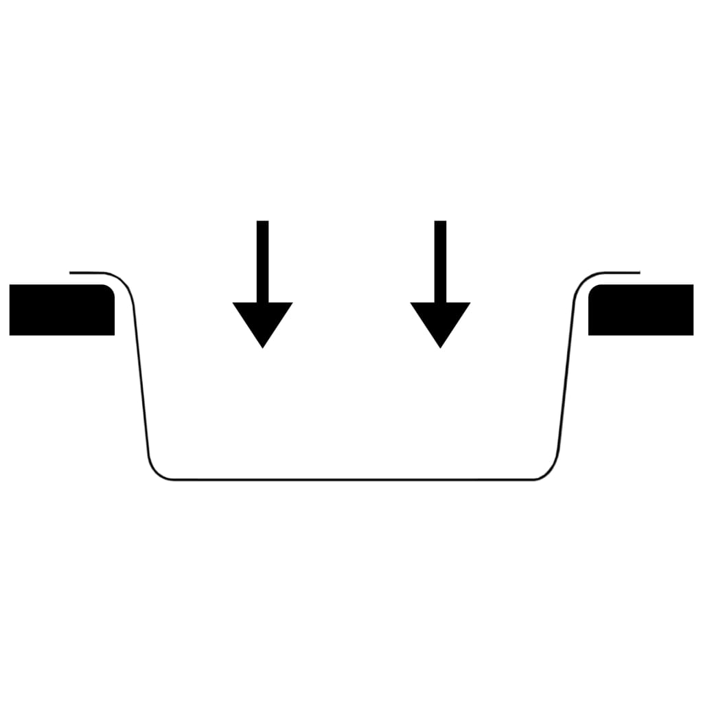 Lavello da Cucina Doppio con Foro Troppopieno Bianco in Granito