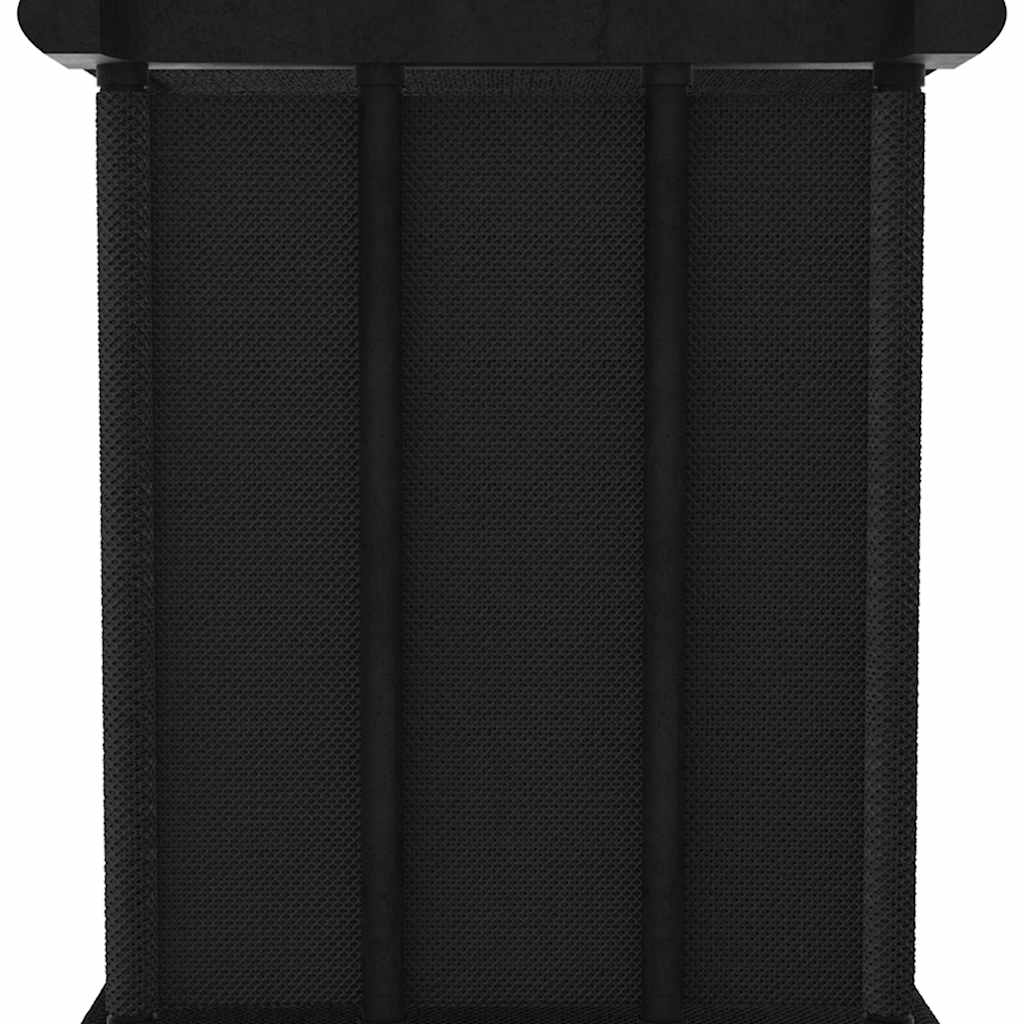 Mobile con 6 Scatole a Cubo Nero 103x30x72,5 cm in Tessuto | homemem39