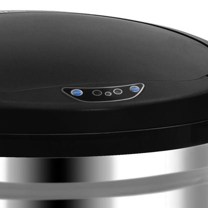 Pattumiera Automatica con Sensore 40 L in Acciaio Inossidabile - homemem39