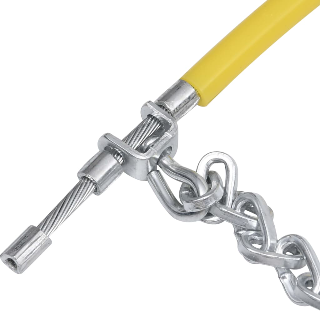 Catene da Neve per Pneumatici 2 pz 16 mm SUV 4x4 Misura 400 - homemem39