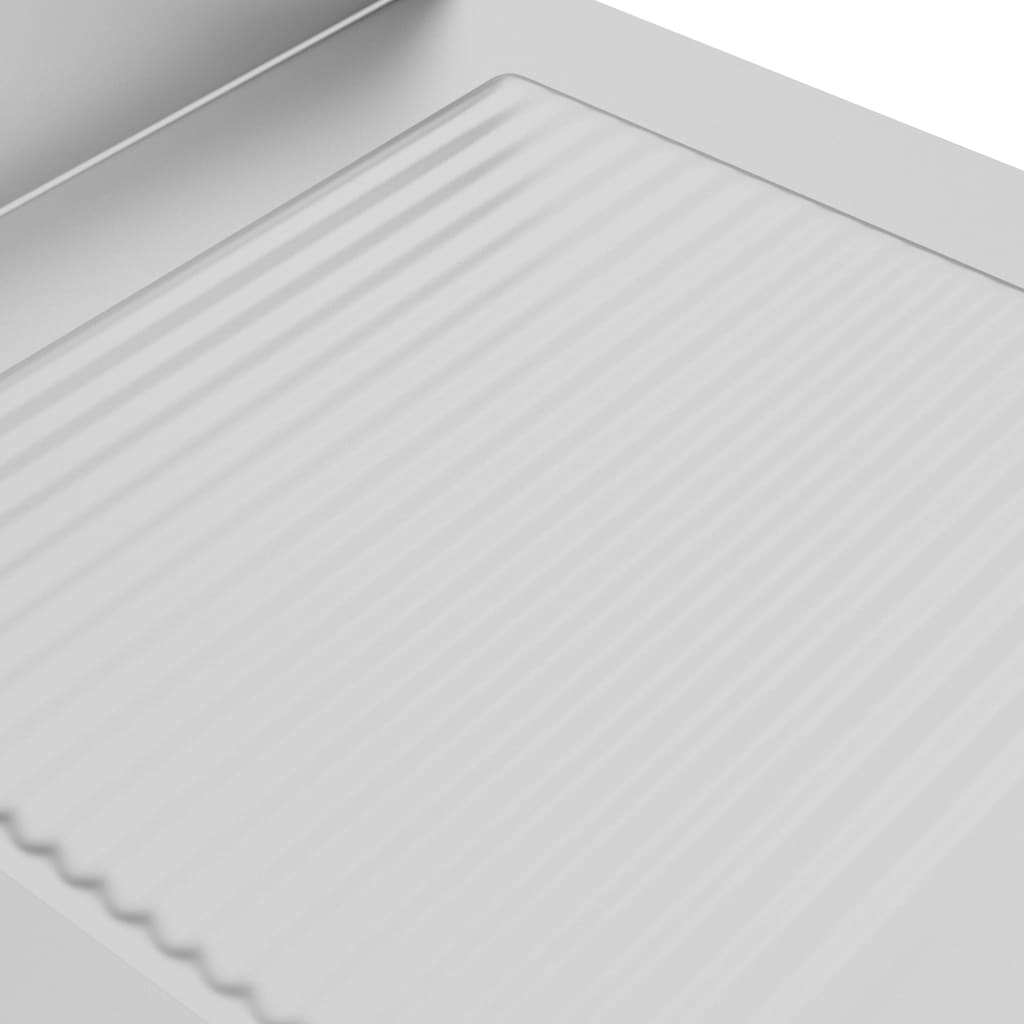 Mobiletto da Cucina Commerciale con Gocciolatoio Acciaio Inox - homemem39