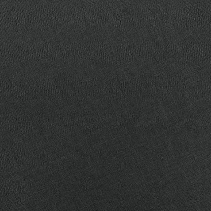 Poltrona Massaggiante con Poggiapiedi Grigio Scuro in Tessuto - homemem39