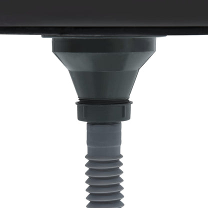 Lavello da Cucina con Scarico Argento 800x500x155 in Acciaio - homemem39