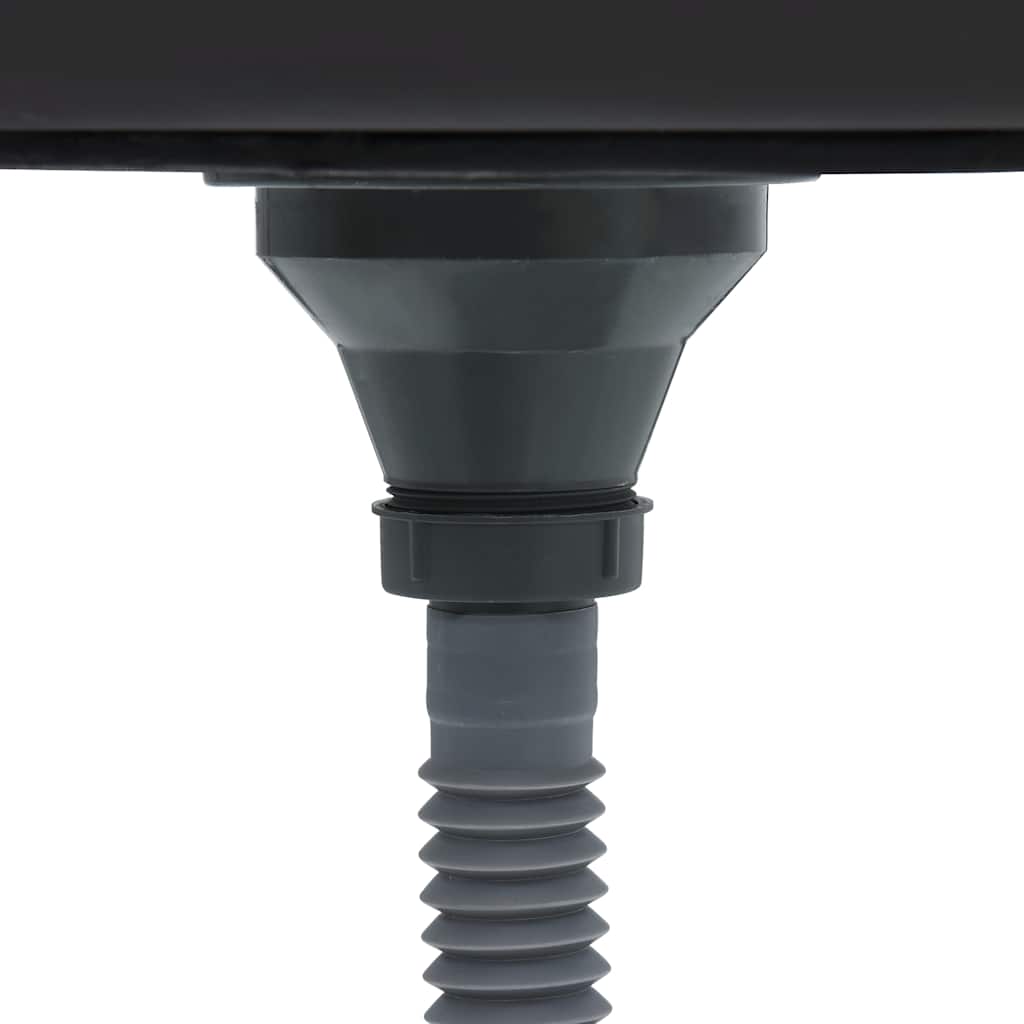 Lavello da Cucina con Scarico Argento 800x600x155 mm Acciaio - homemem39