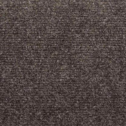 Tappetini per scale autoadesivi 15 pz 65x21x4 cm Antracite Semicircolari Grandi