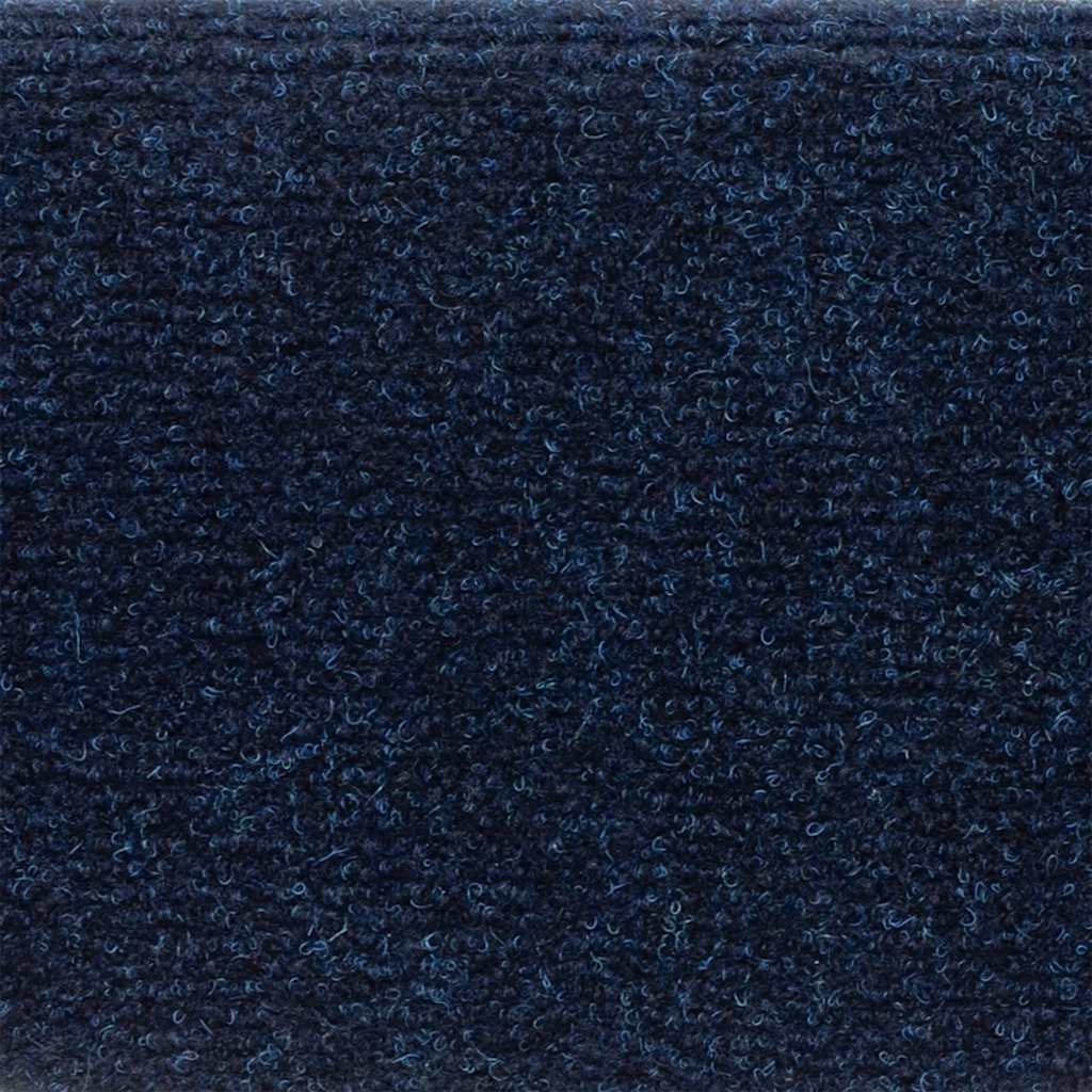 Tappetini per scale autoadesivi 15 pz 56x17x3 cm blu navy semicircolari - homemem39