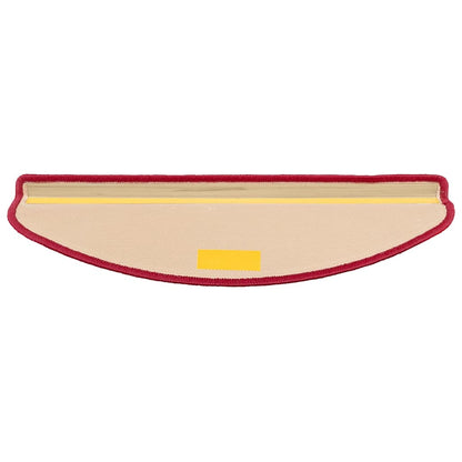 Tappetini Autoadesivi per Scale 15 pz Rossi 65x21x4 cm