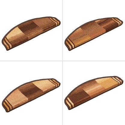 Tappetini Autoadesivi per Scale 15 pz Marronie 65x21x4 cm | homemem39