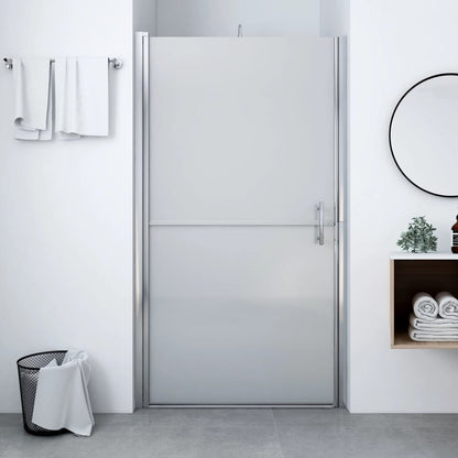 Porta per Doccia in Vetro Temperato Smerigliato 91x195 cm | homemem39